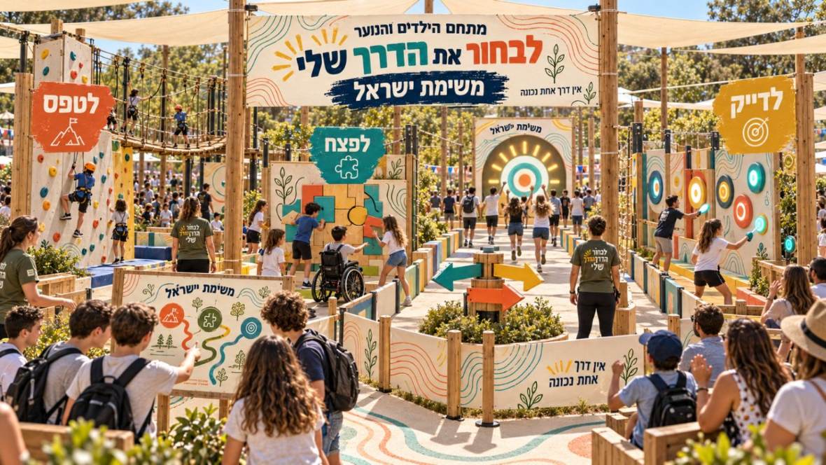 מתחם הילדים והנוער